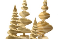Dřevěné vánoční stromky