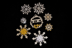 DSC0104Vločky, hvězdičky se třpytkami