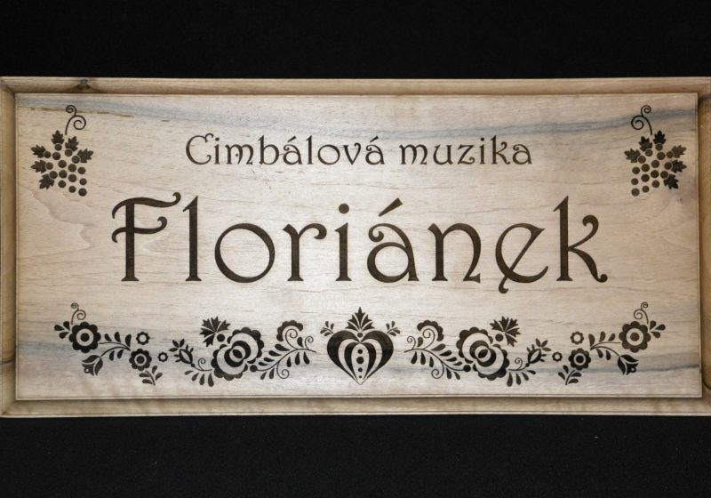 Deska na cimbál - CM Floriánek